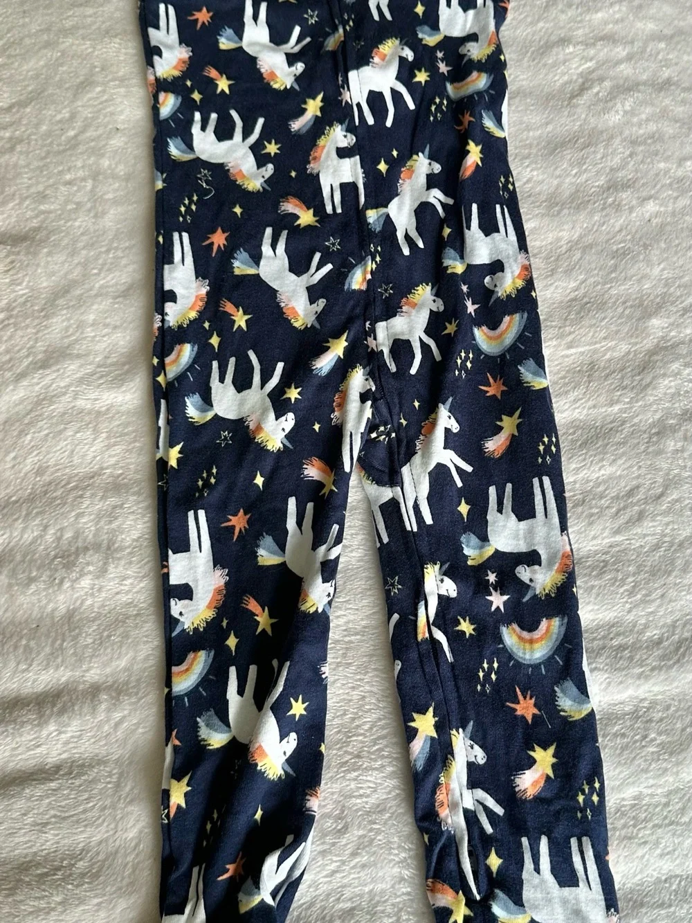 Disney Cream and Red Holiday Knit Top & Leggings Set